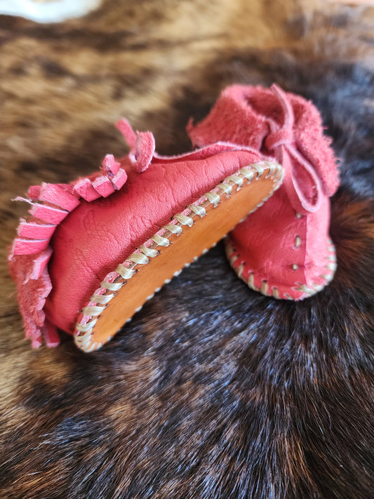 Handmade Genuine Baby Leather Moccasins