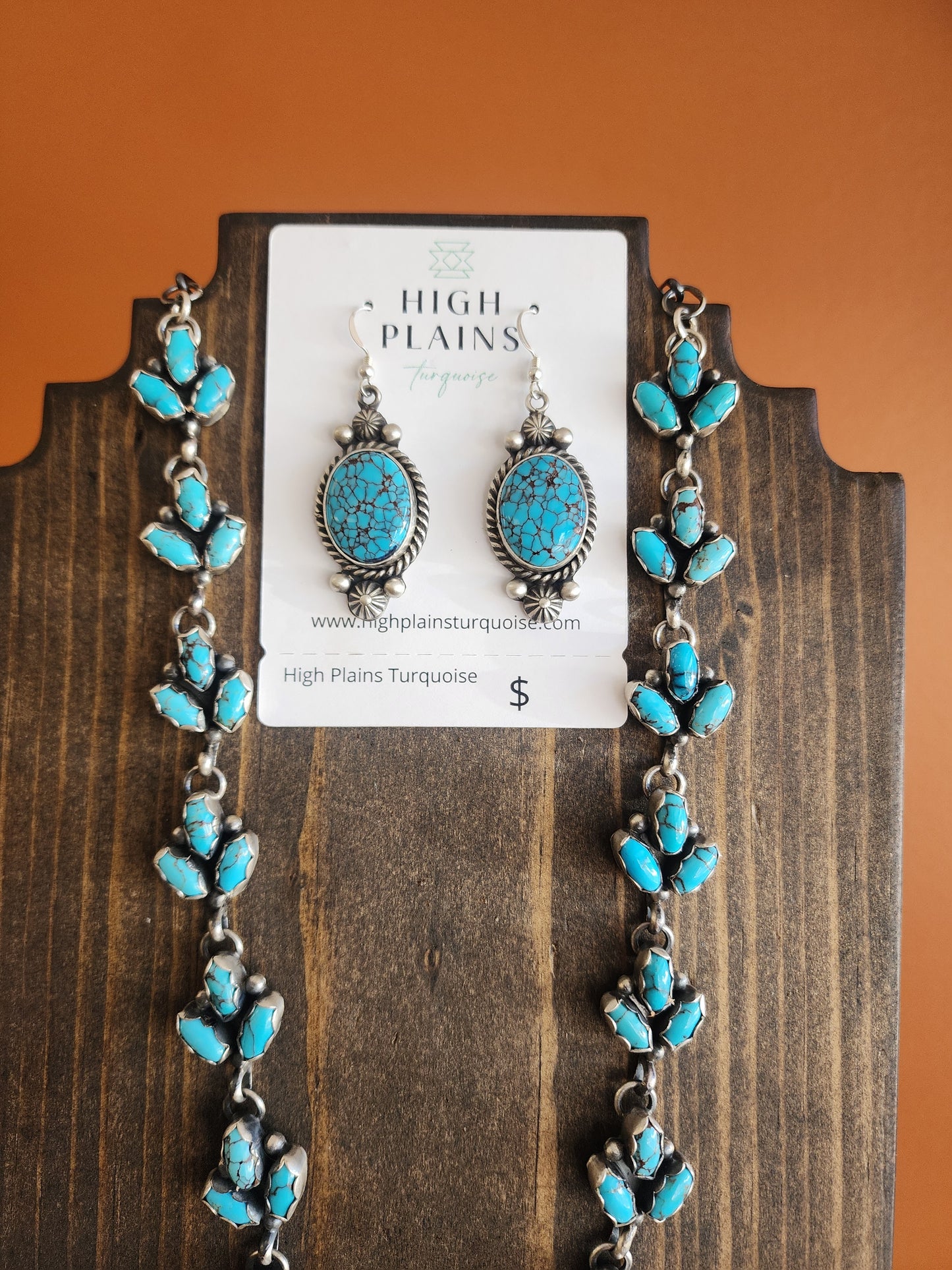 Egyptian Turquoise Statement Set