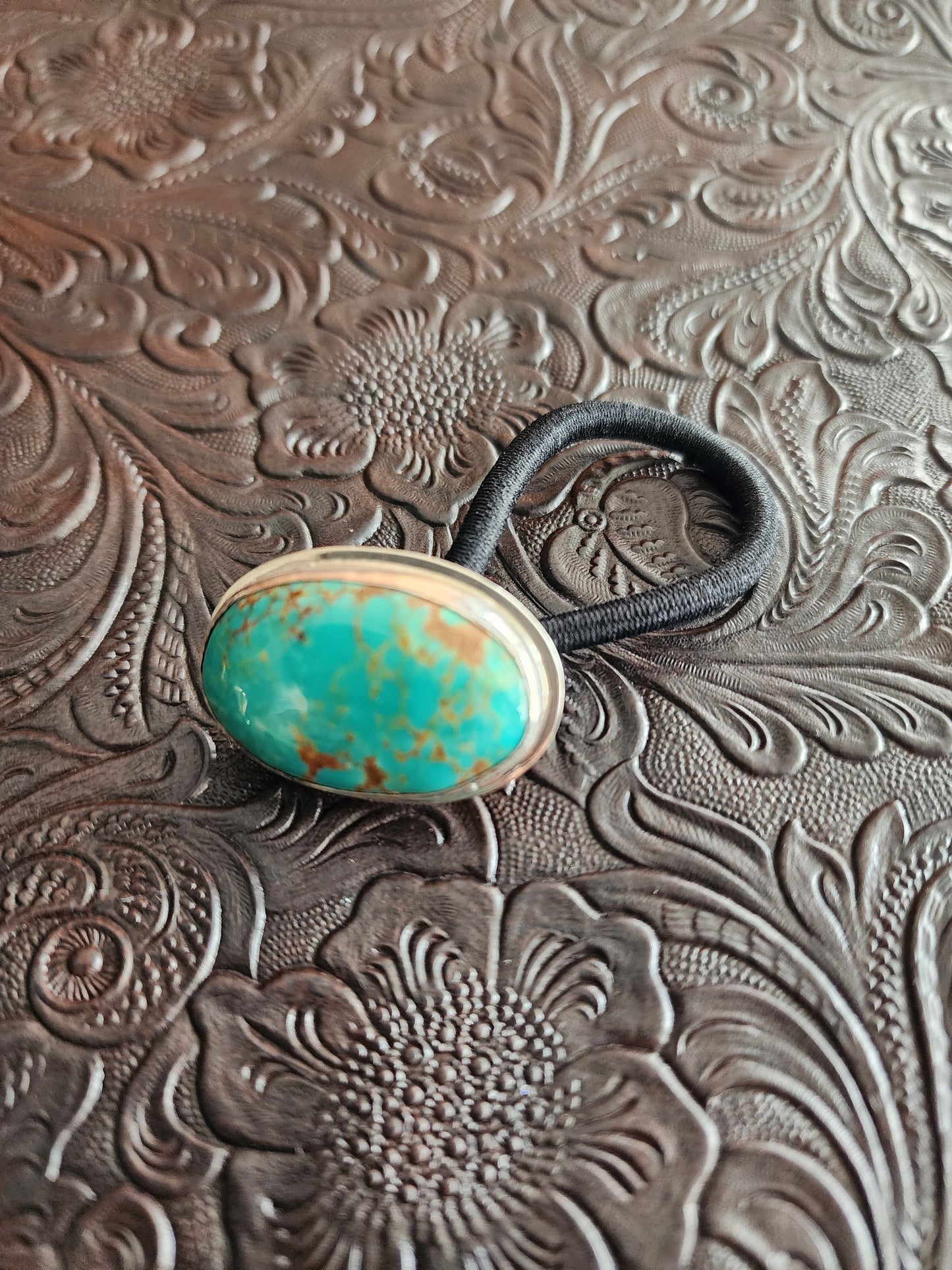 Kingman Turquoise Hair Tie