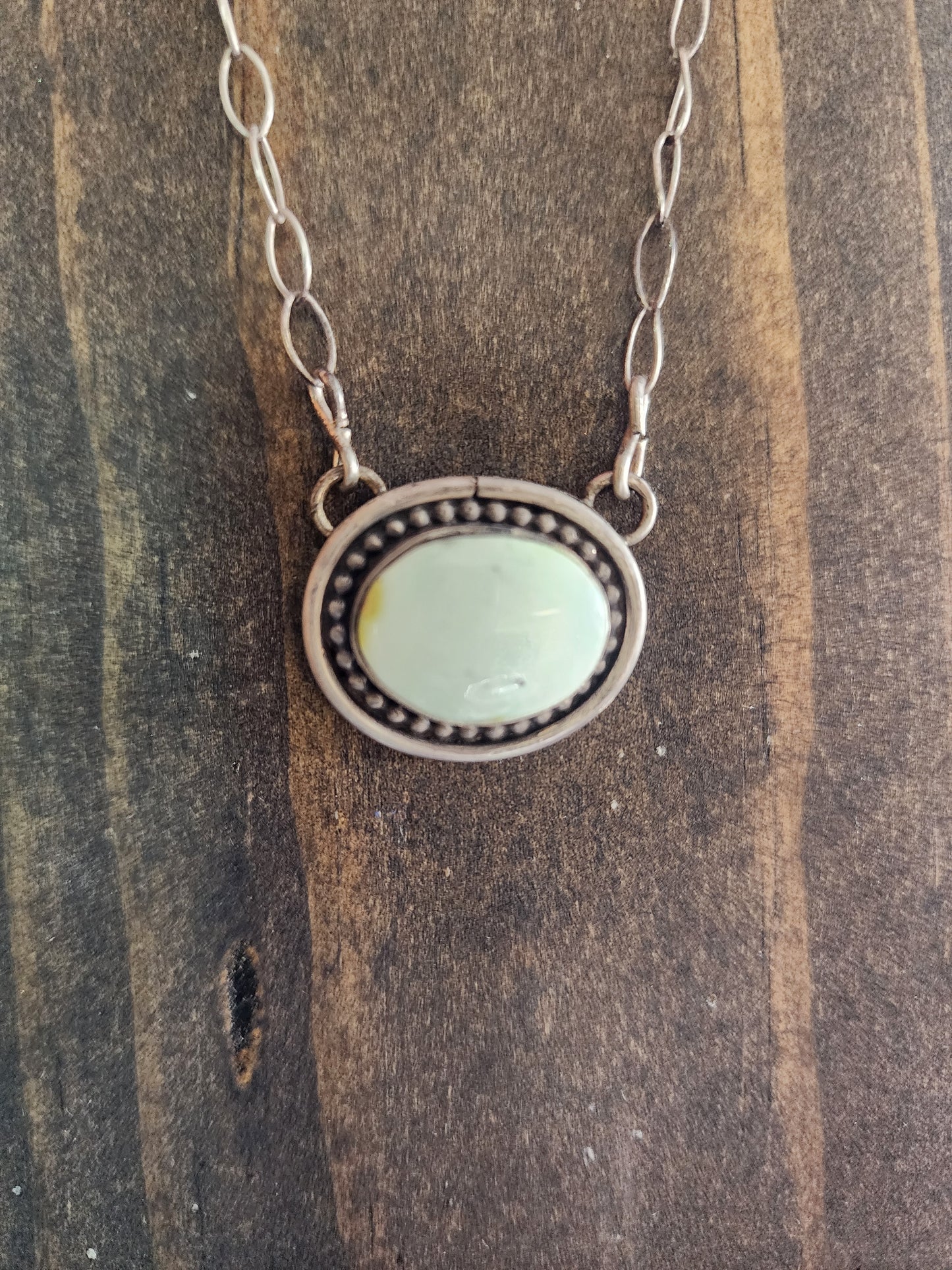 Palomino Turquoise Pendant Necklace - 20"