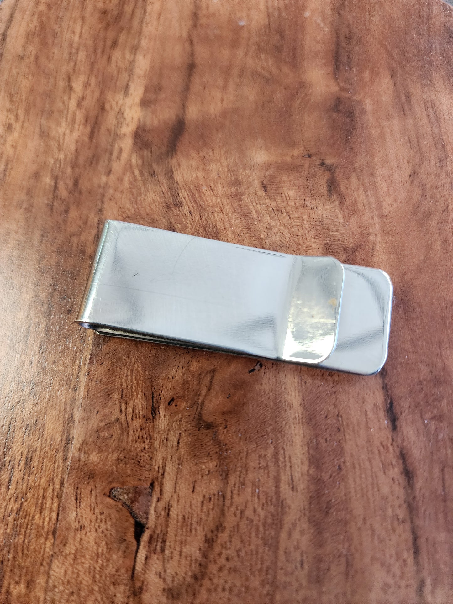 Stamped Sterling Silver Money Clip