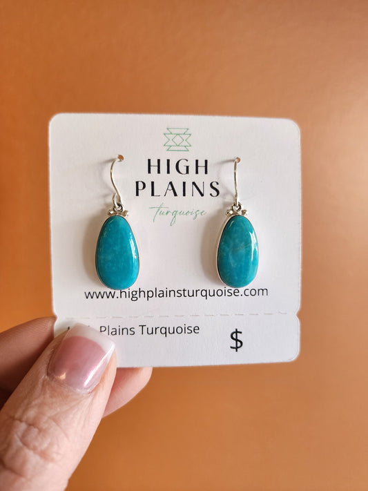 Cathy Webster Turquoise Drop Earrings