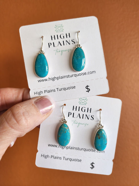 Cathy Webster Turquoise Drop Earrings