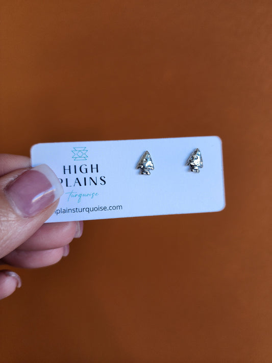 Sterling Silver Arrowhead Earrings