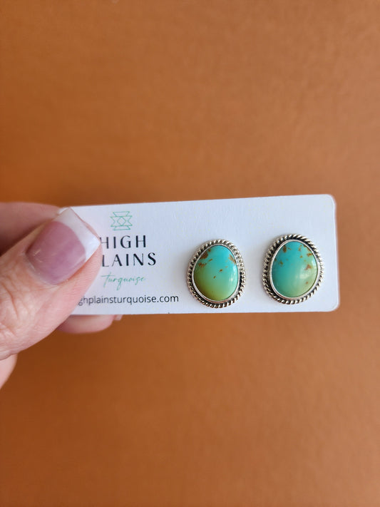 Kingman Turquoise Perfect Post Earrings