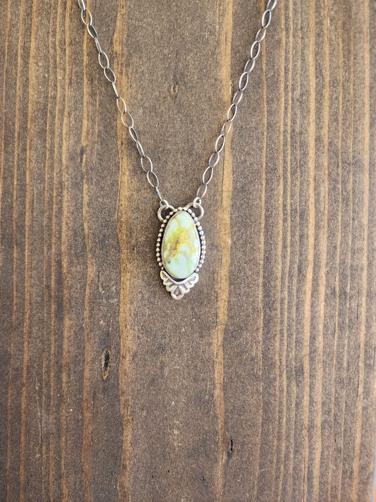 Palomino Necklace with Sterling Silver accents