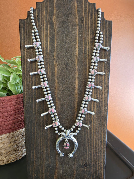Pink Conch and Pink Mother of Pearl Squash Set