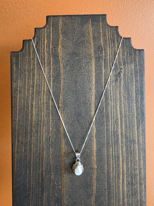 Larry Yazzie Dry Creek Pendant Necklace