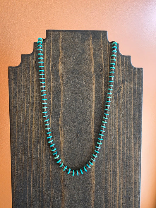 6mm Kingman Penshell Heishi Necklace