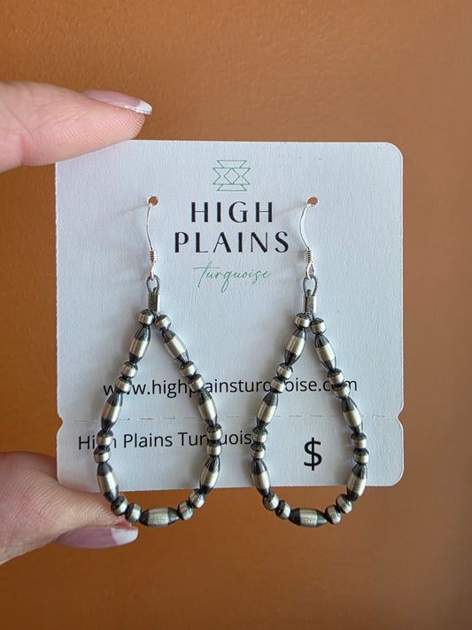 3mm Sterling Silver Torpedo Hoops