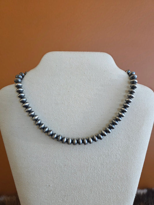 Authentic 9mm Handmade Navajo Pearls by Michelle Jameson