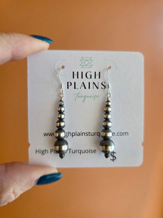 3-8mm Stick Style Bead Earrings