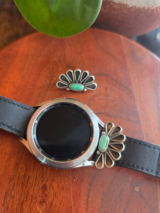 Geraldine James Sterling Silver Kingman Petal Watch Tips