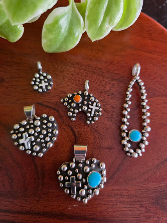 Akee Douglas Sterling Silver Million Drops Pendant Necklace