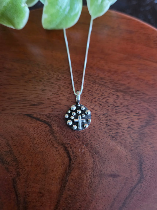 Akee Douglas Sterling Silver Million Drops Pendant Necklace