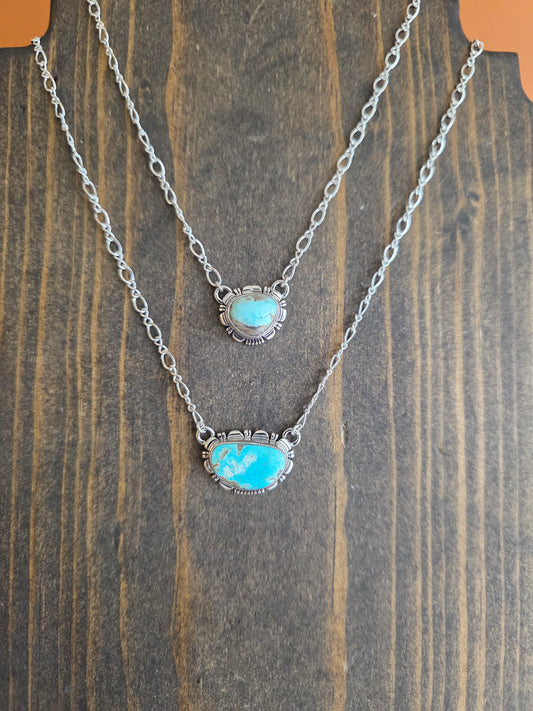 Super Sweet #8 Turquoise Necklace
