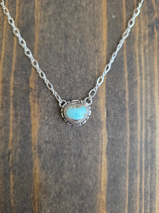 Super Sweet #8 Turquoise Necklace