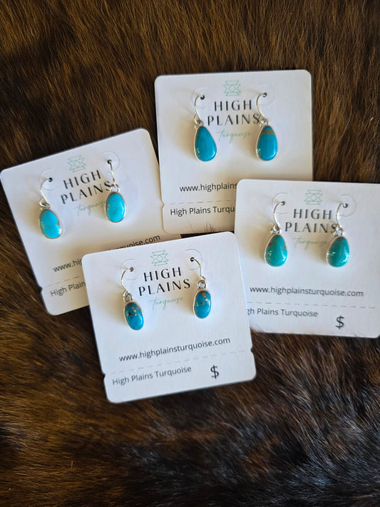 Everyday Perfect Kingman Turquoise Drop Earrings