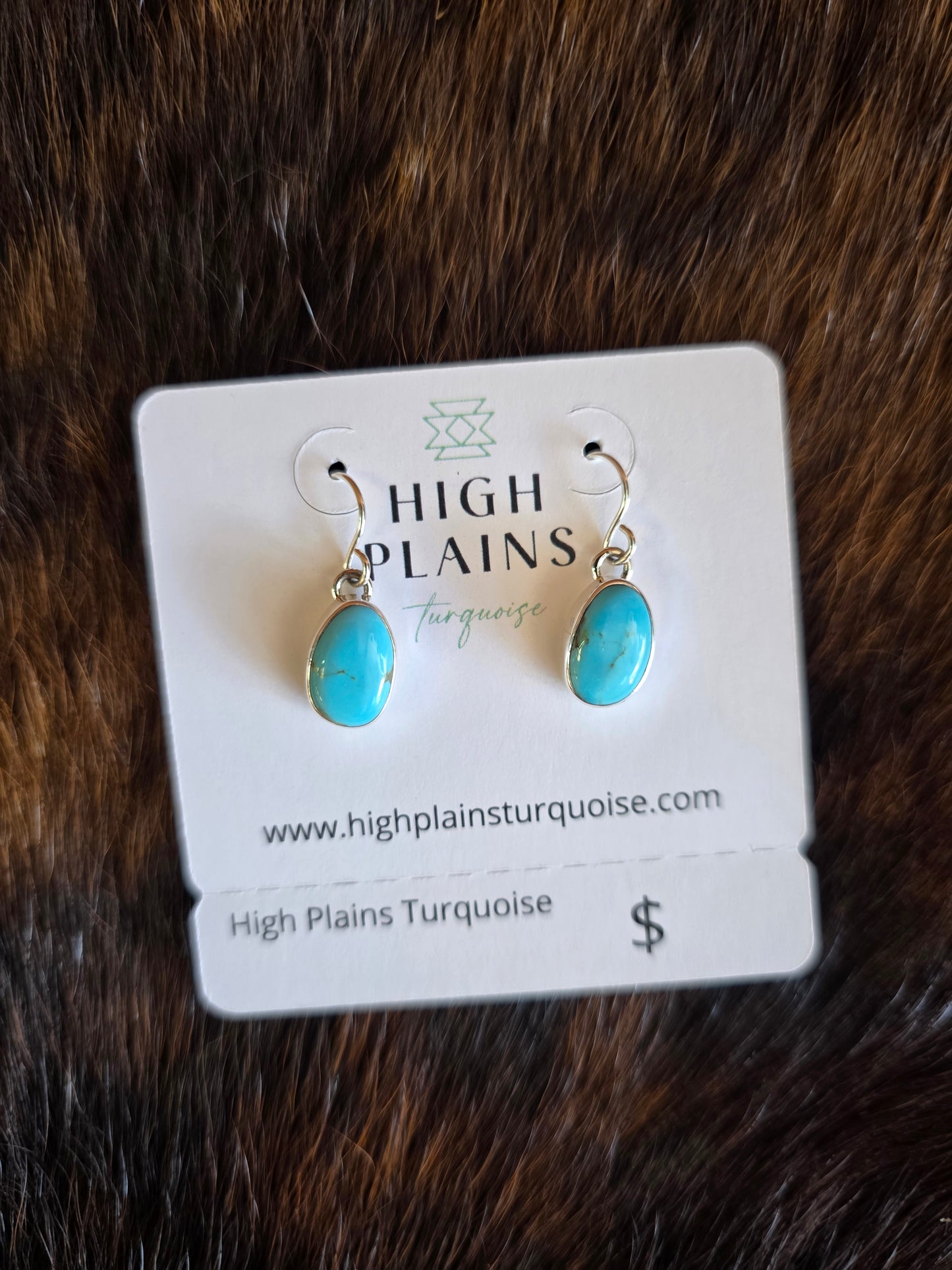 Everyday Perfect Kingman Turquoise Drop Earrings