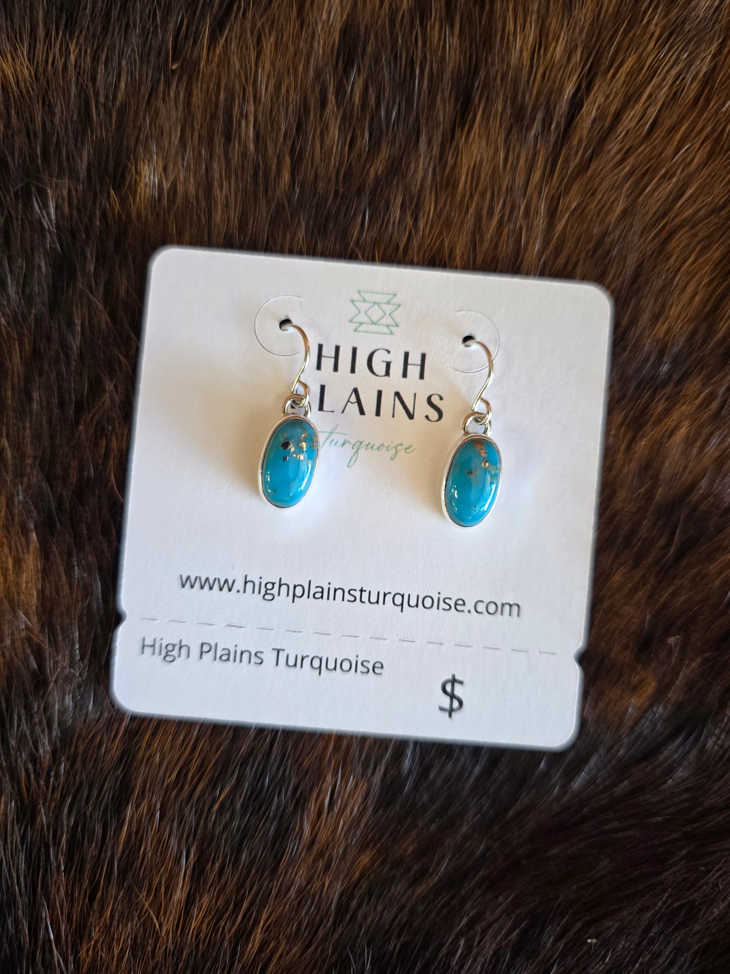 Everyday Perfect Kingman Turquoise Drop Earrings