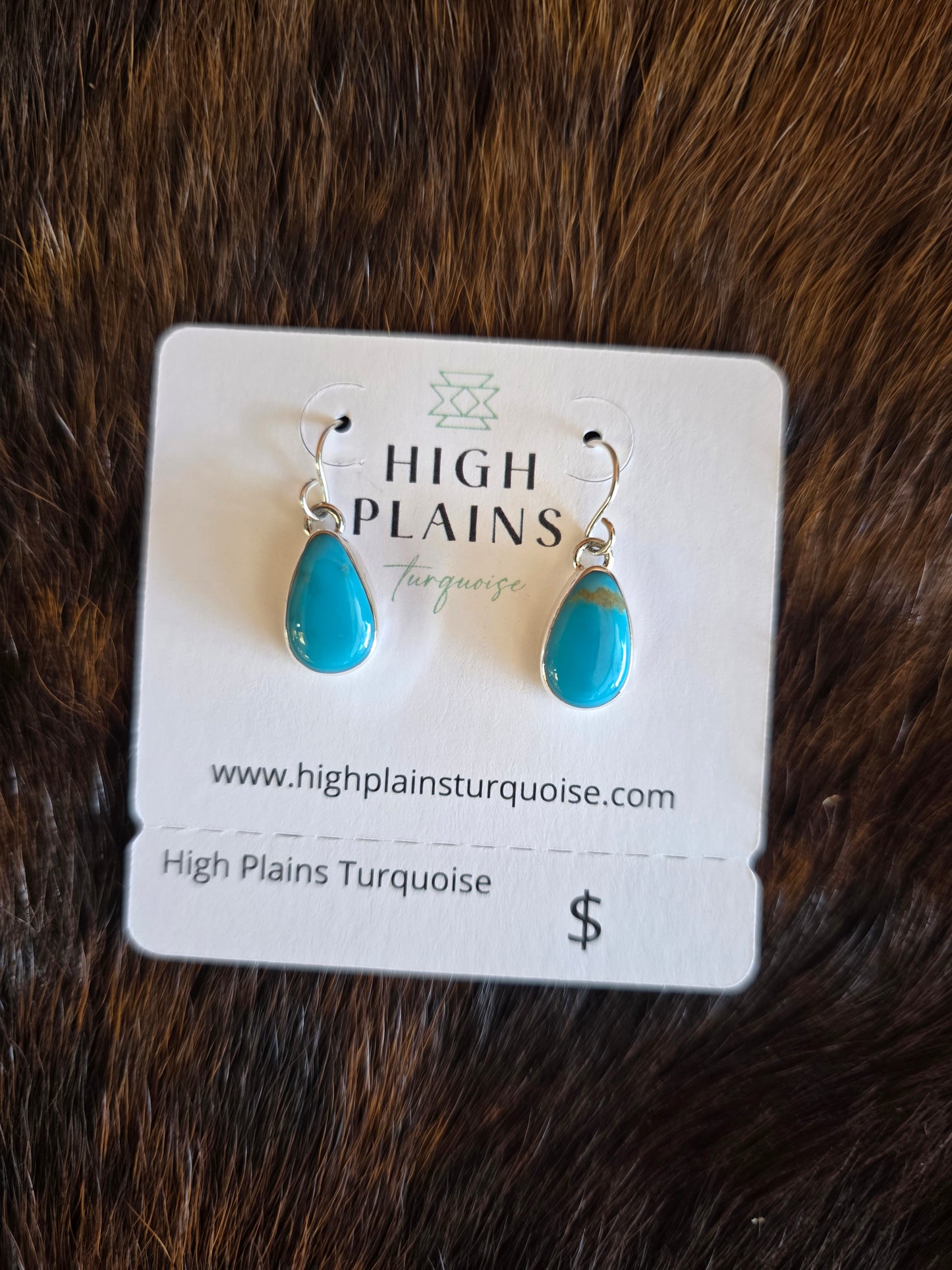 Everyday Perfect Kingman Turquoise Drop Earrings