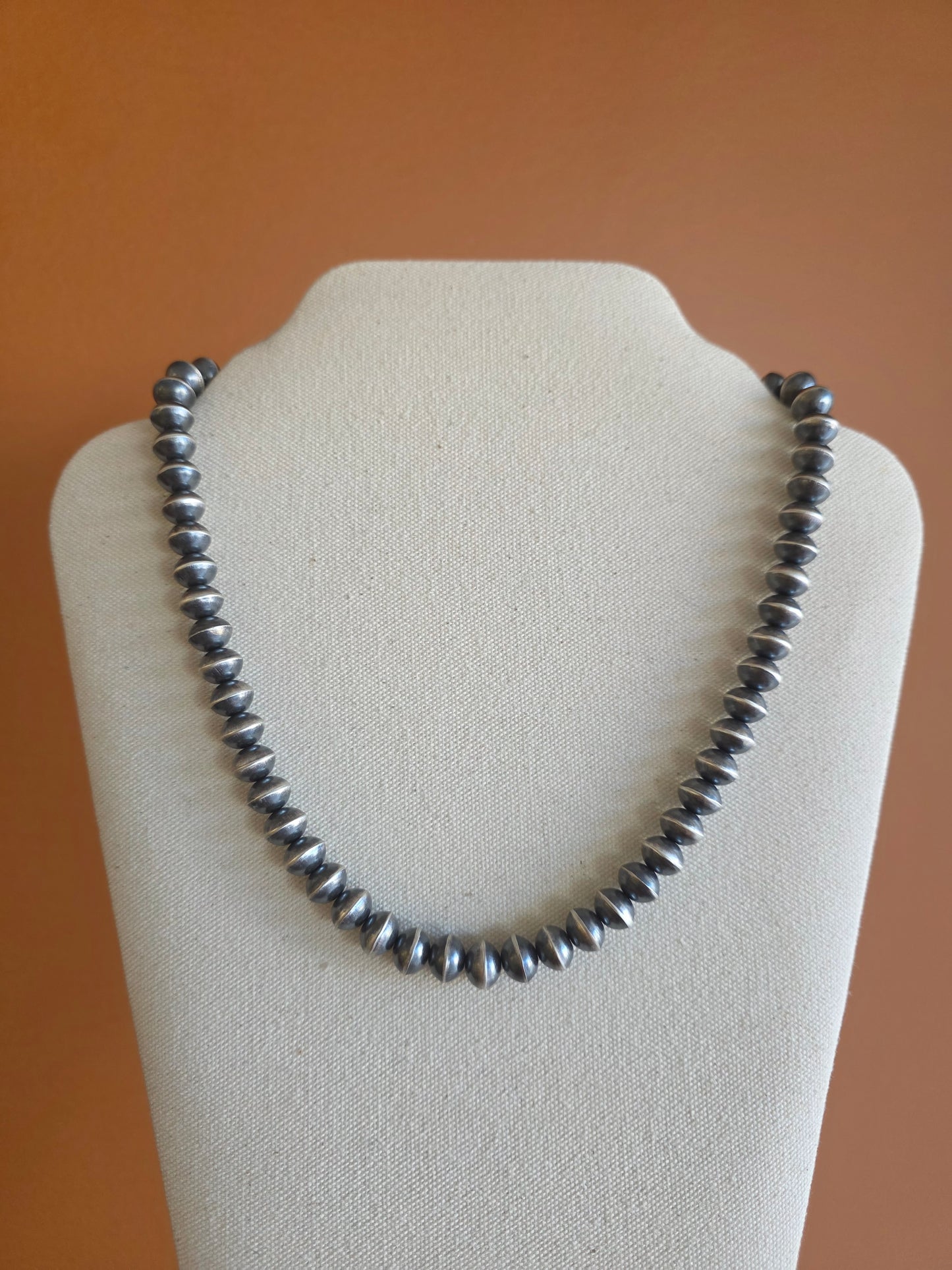 Authentic 10mm Handmade Navajo Pearls by Sherri Hale