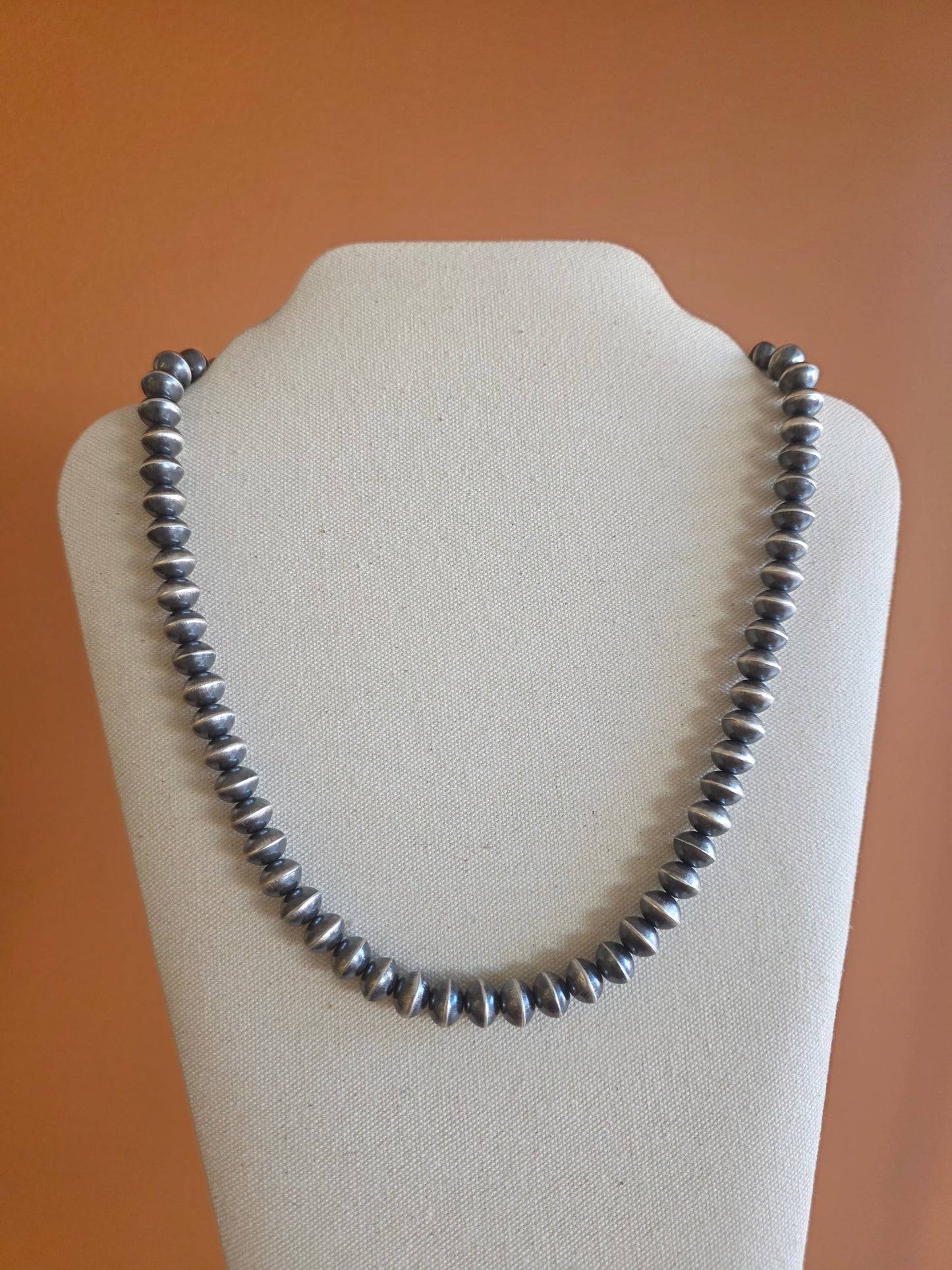 Authentic 10mm Handmade Navajo Pearls by Sherri Hale