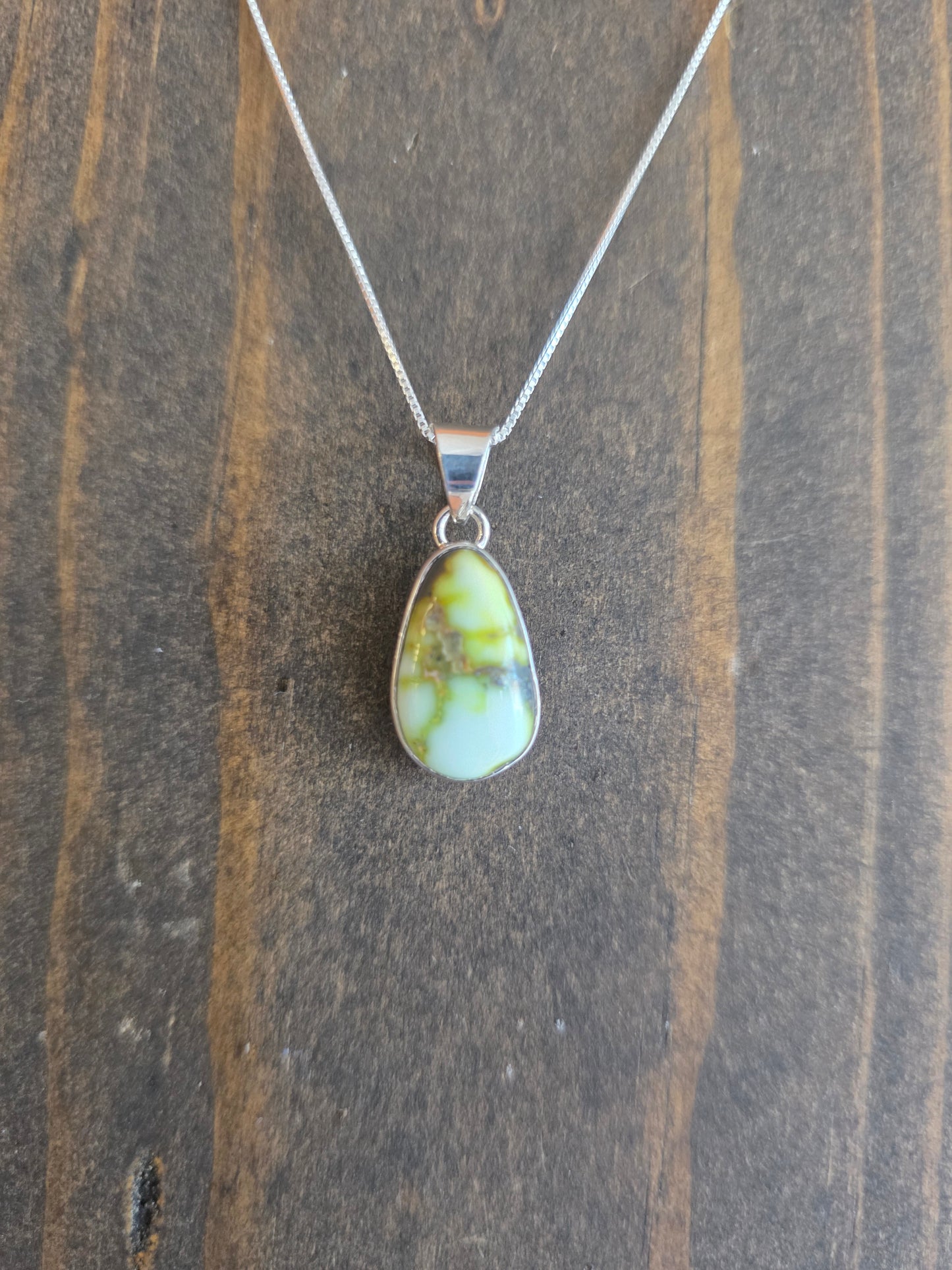 Simply Stated Palomino Teardrop Pendant Necklace