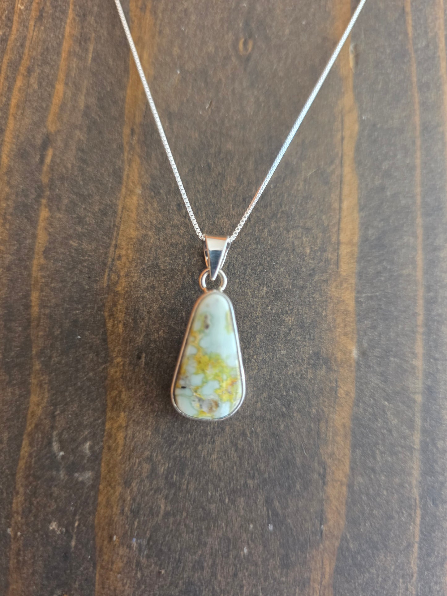 Simply Stated Palomino Teardrop Pendant Necklace