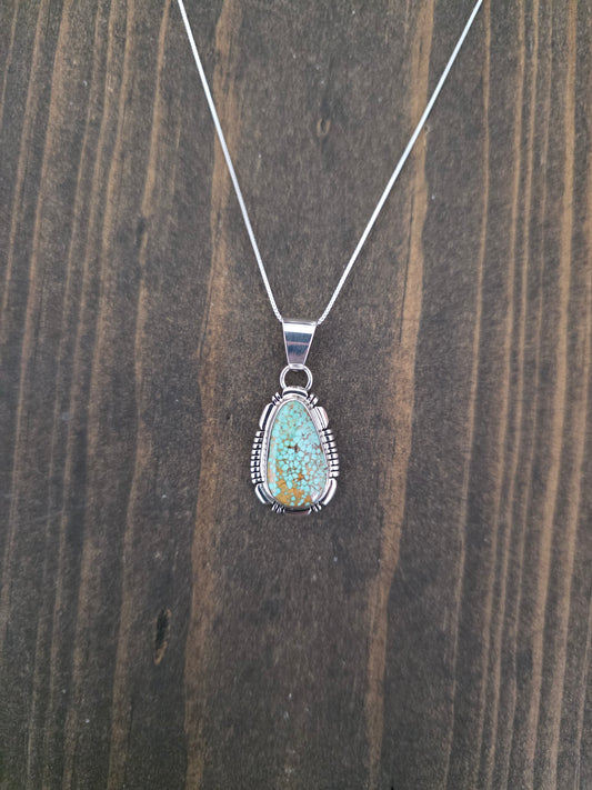 Carico Lake Turquoise Pendant Necklace