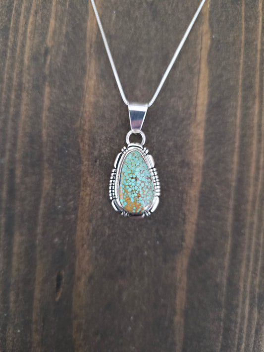 Carico Lake Turquoise Pendant Necklace