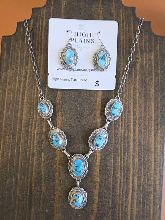 Thomas Francisco Golden Hills Turquoise Necklace Set