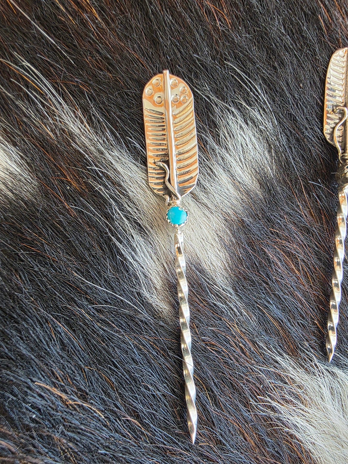 Sterling Silver Feather Toothpick