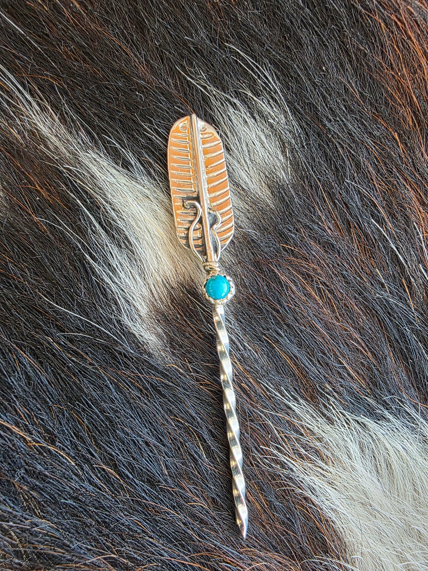 Sterling Silver Feather Toothpick