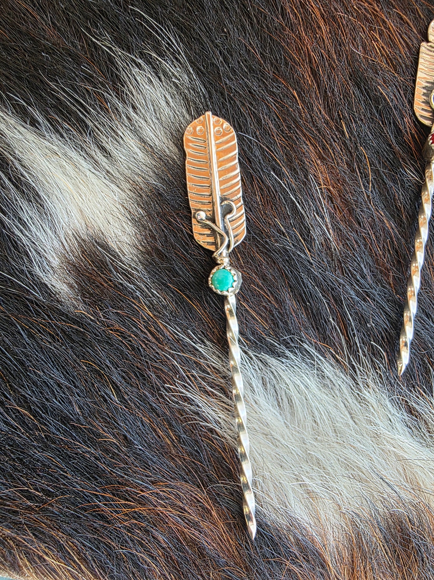 Sterling Silver Feather Toothpick