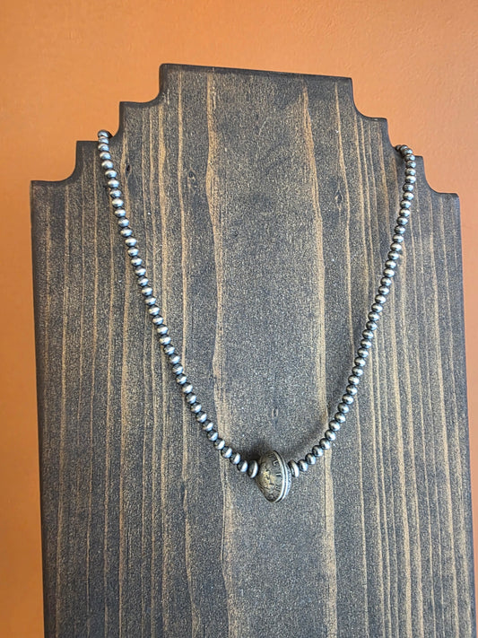 4mm Sterling Silver Mercury Dime Necklace