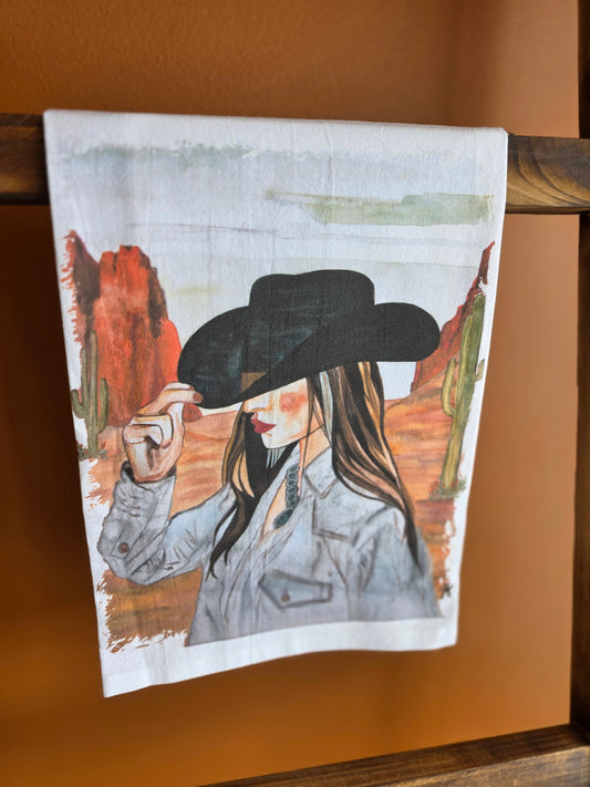 Valley Girl Tea Towel