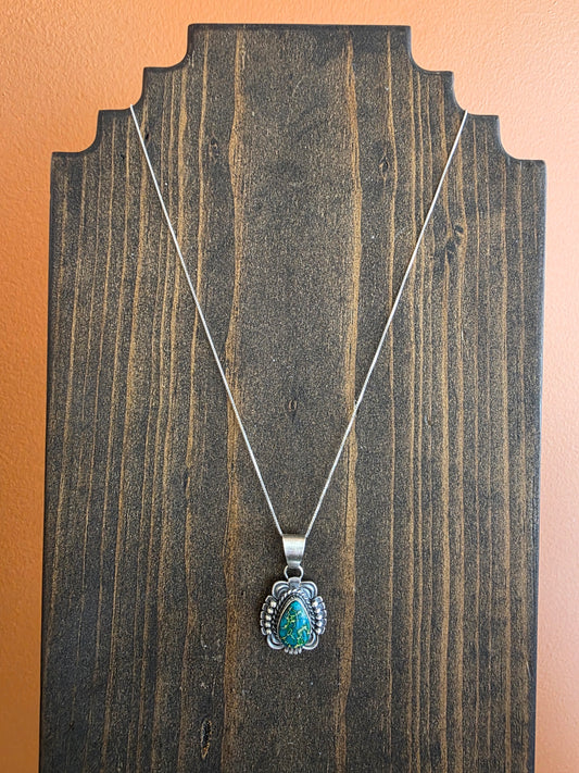 Emerald Valley Turquoise Pendant Necklace
