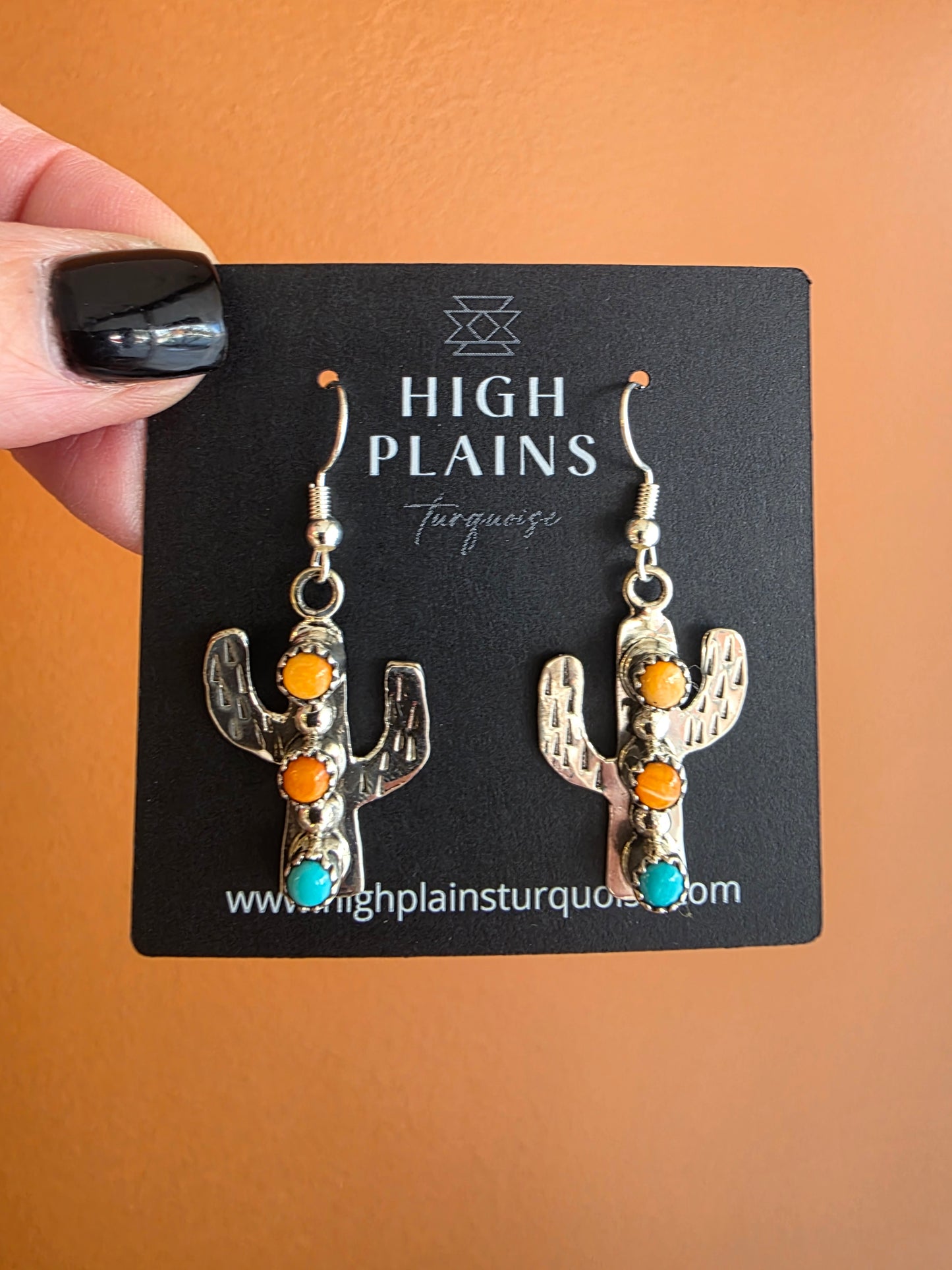 Desert Bloom Cactus Earrings