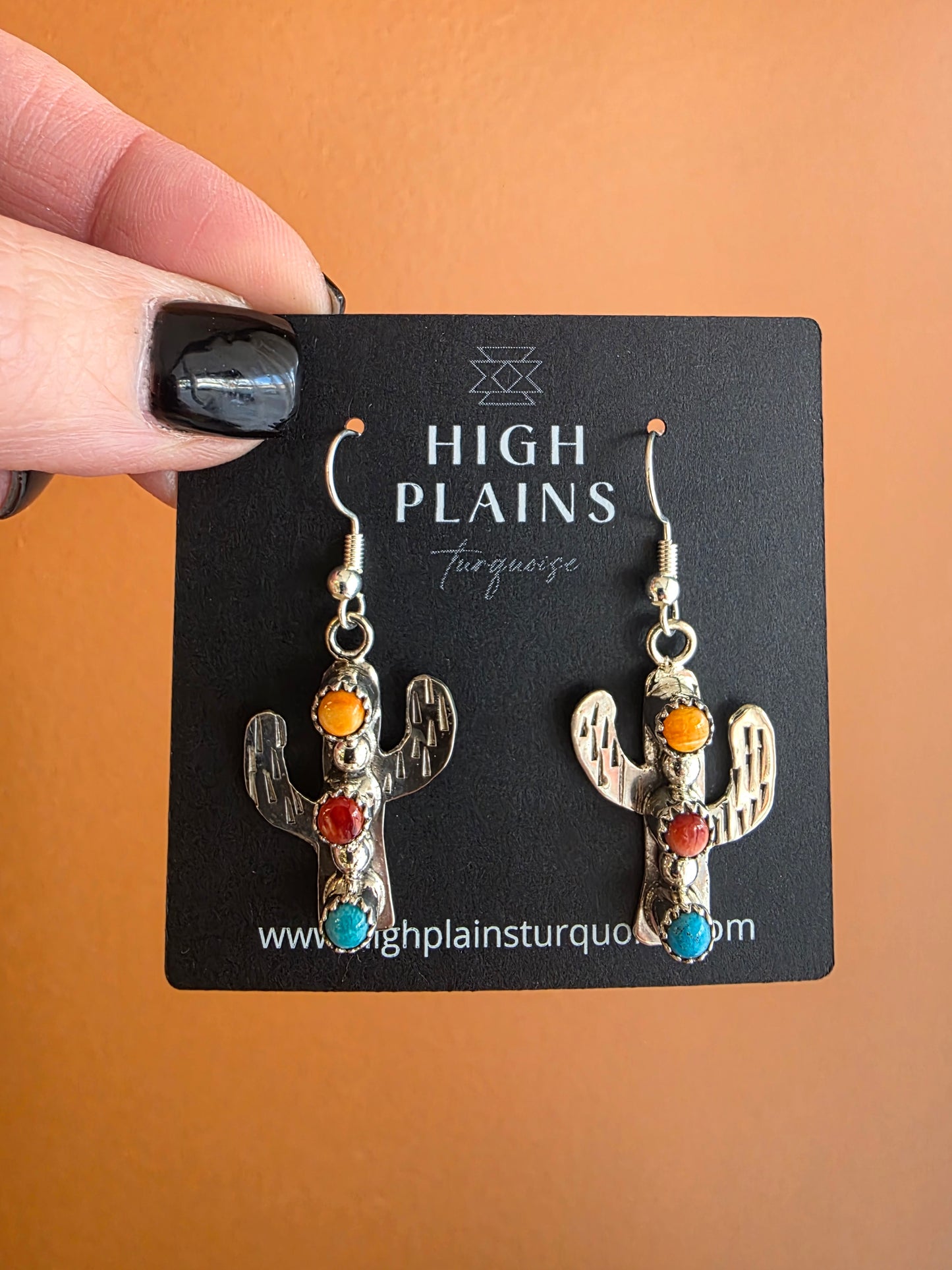Desert Bloom Cactus Earrings