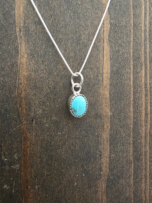 Turquoise Sweetheart of the Rodeo Necklace