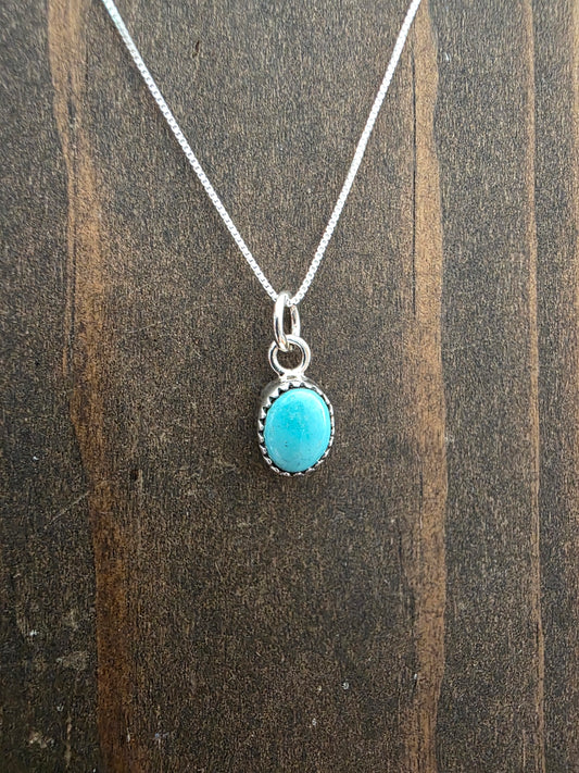 Turquoise Sweetheart of the Rodeo Necklace