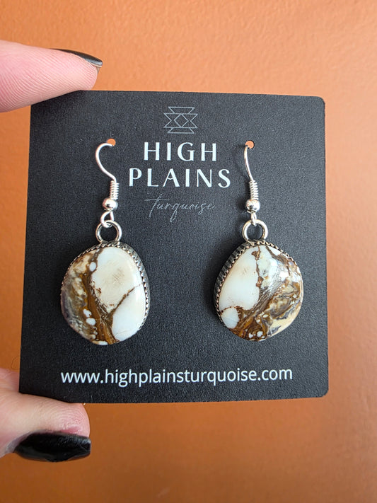 Navajo Wild Horse Drop Earrings