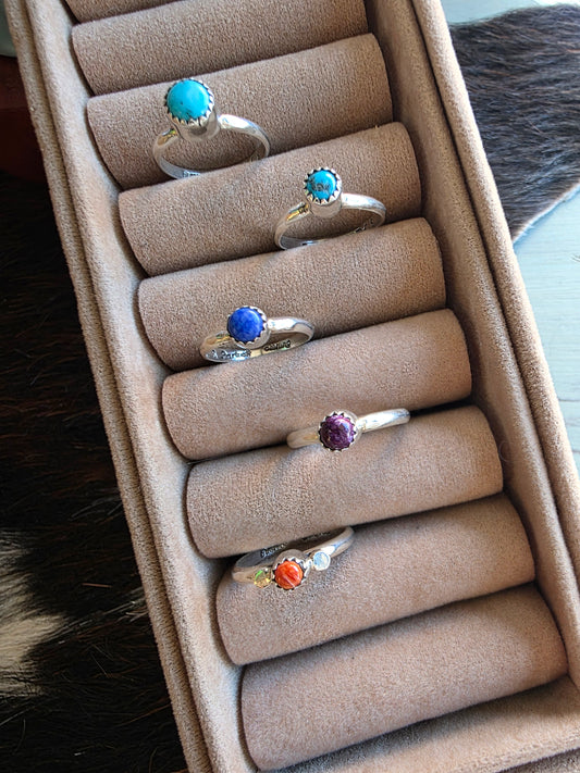 Sandra Parkett Single Stone Ring