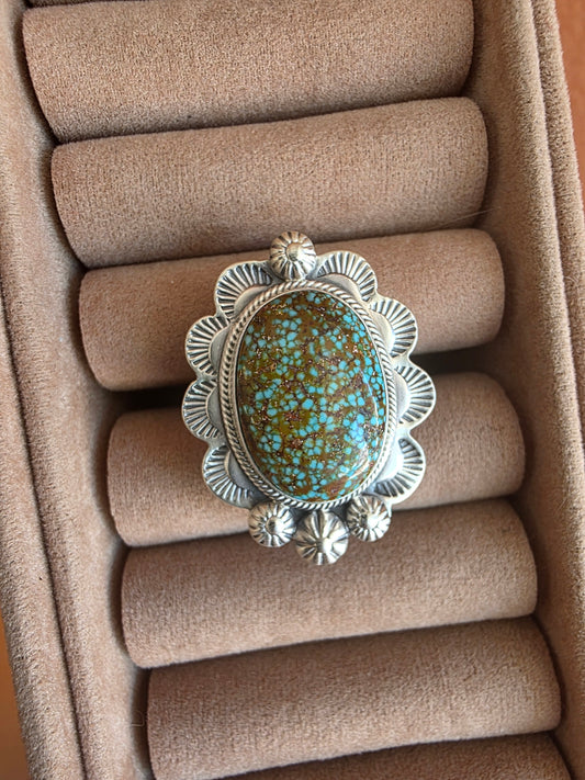 Painted Canyon #8 Turquoise Statement Ring