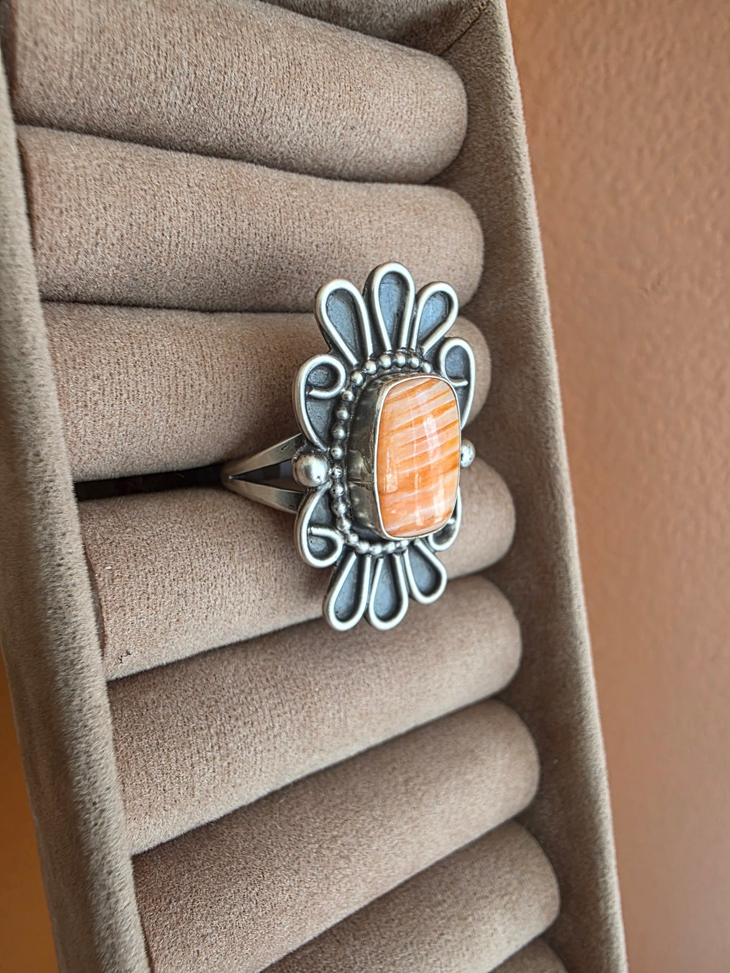 Desert Sunrise Spiny Oyster Ring