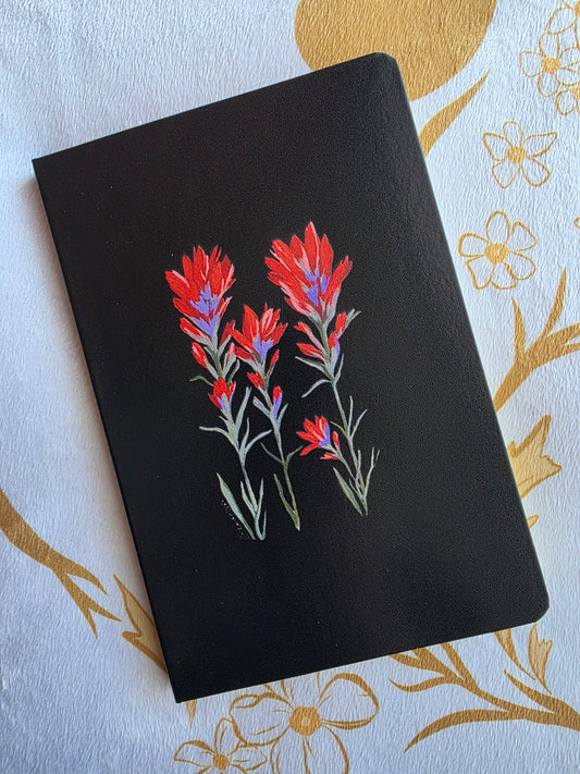 Indian Paintbrush Hardcover Bound Notebook