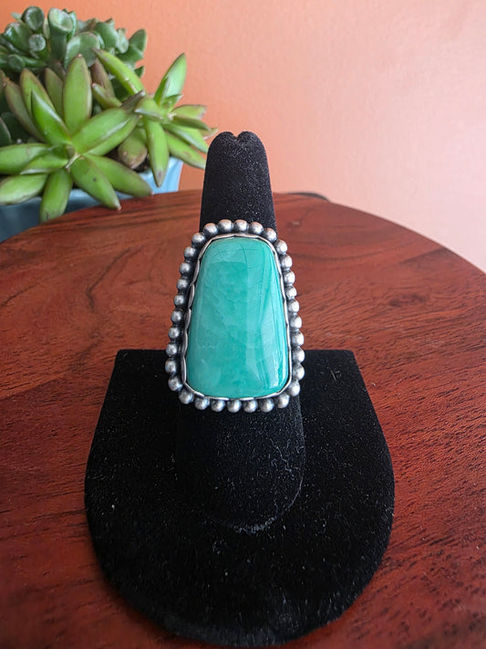 Tyrone Turquoise Beaded Ring