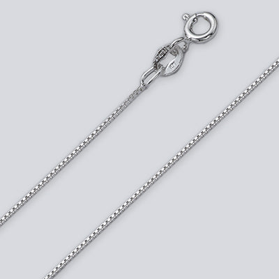 Sterling Silver Box Chain