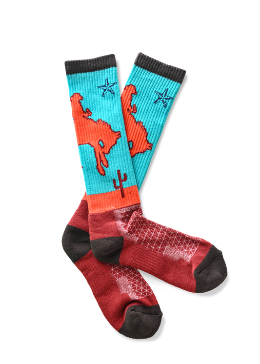 Sunset Rodeo Performance Boot Socks